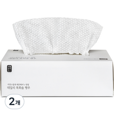 생활공작소 빨아쓰는 데일리 목화솜 행주, 40매, 2개