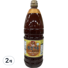 불로 참진기름 프리미엄, 1.8L, 2개