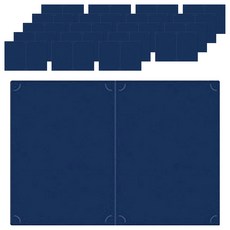 Daniel文具 魔術布紙質獎狀盒 A4 素色 220g, 藍色, 20個