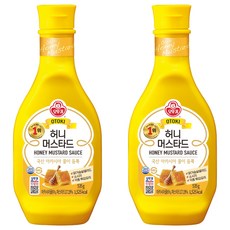 오뚜기 허니머스타드, 535g, 2개
