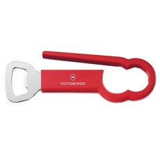 VICTORINOX 瑞士維氏 PET兩用開瓶器 7.6912.all 紅色 - 輕鬆開啟瓶蓋與寶特瓶, 1支