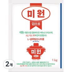 대상 미원 업소용 노말, 1kg, 2개