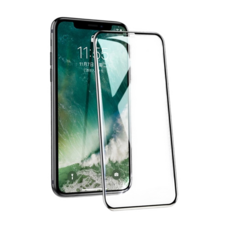 IPOP 滿版亮面防窺9H鋼化玻璃保護貼，iPhone 11 Pro適用，全螢幕保護、防刮耐磨, 1個