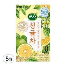 순작 청귤차 티백, 1.8g, 20개입, 5개