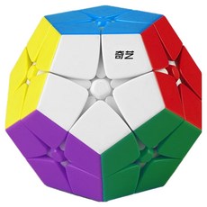 QI YI TOYS Megaminx 2X2 魔術方塊, 無貼紙