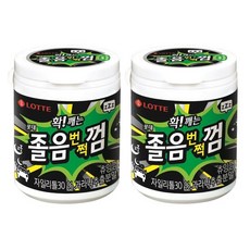 롯데 확 깨는 졸음 번쩍 껌, 87g, 2개