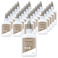 모나미 다목적으로 사용 가능한 목공풀, 50ml, 24개