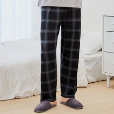 BASE ALPHA ESSENTIALS Base Alpha Essential 柔軟格紋長褲 居家服飾 外出服飾