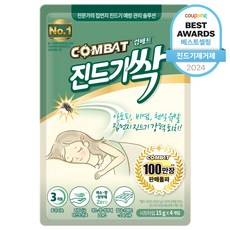 컴배트 진드기 싹 시트, 60g, 1개