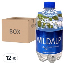 WILDALP 奧地利 天然礦泉水 500ml x 12瓶, 富含多種礦物質