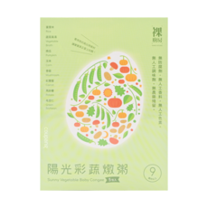 裸廚房 大寶寶粥 陽光彩蔬, 嚴選在地食材，安心食用, 適合9個月以上寶寶, 800g, 1盒