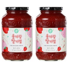 초록원 올가랑 딸기잼, 2개, 1kg 2개, 1kg