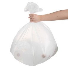 코멧 배접 쓰레기 비닐봉투, 화이트(75x90cm), 80L, 200매
