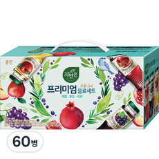 자연은 프리미엄 음료세트, 180ml, 60개
