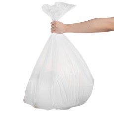 코멧 배접 쓰레기 비닐봉투 100L 100매 화이트