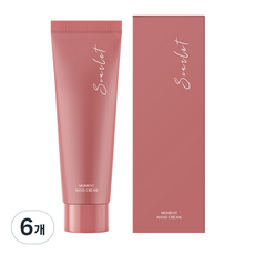 미미로린스 모먼트 핸드크림 스칼렛, 60ml, 6개