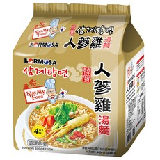 KORMOSA 韓寶 人蔘雞湯麵, 4入, 4包
