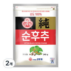 오뚜기 순후추, 240g, 2개