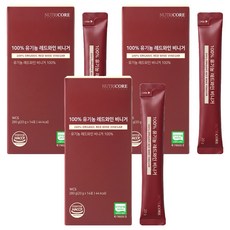 뉴트리코어 100% 유기농 레드와인 비니거 14p, 280g, 3개