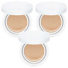 MISSHA 高保濕氣墊粉餅 23, SPF50+/PA+++, No23, 3個