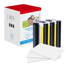 佳能兼容墨水 3p + 紙 KP-108IN 108p, 1組, 4X6