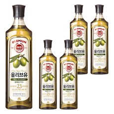 Haepyo 冷壓初榨橄欖油, 900ml, 5個