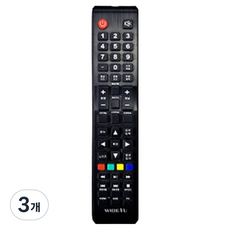 와이드뷰 익스코리아 전용 중소기업 TV 리모컨 1 E 리모컨, 3개