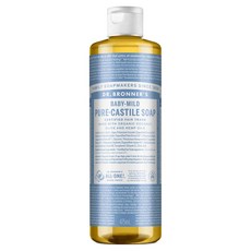 닥터브로너스 퓨어 캐스틸 솝 바디워시 베이비 마일드, 475ml, 1개