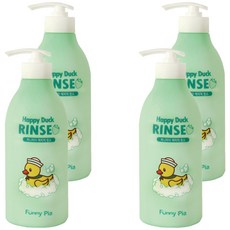 Funipia 寶貝快樂鴨 草莓味, 4個, 500ml
