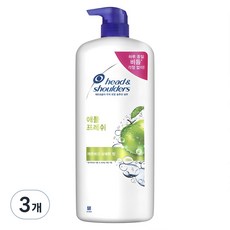 헤드앤숄더 애플 프레쉬 샴푸, 1.2L, 3개