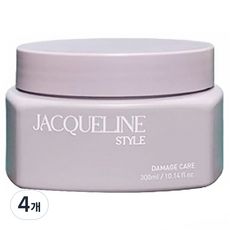 재클린스타일 살롱 드 케어 마스크 데미지 케어, 4개, 300ml