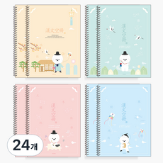 PENPIA 2000 Spring 10格漢文筆記本, 隨機出貨, 24個