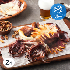 포항시 인증 구룡포건조 원양산 반건오징어 5미 (냉동), 2개, 650g