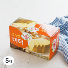 서울우유 고소한 버터, 450g, 5개