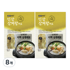 청솔 인삼 삼계탕재료, 68g, 8개