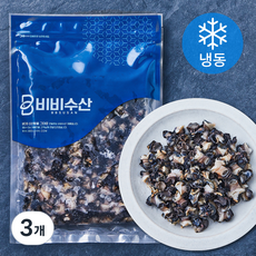 비비수산 국내산 깨끗하게 손질한 논우렁살 (냉동), 700g, 3개