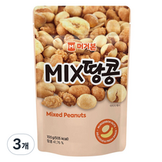머거본 믹스땅콩, 100g, 3개