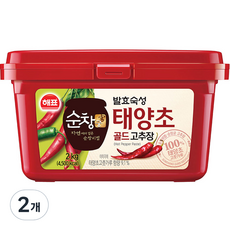 해표 순창궁 태양초 골드 고추장, 2kg, 2개