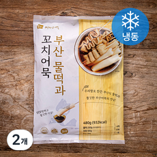 영자어묵 부산 물떡과 꼬치어묵 (냉동), 480g, 2개
