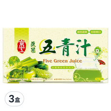 京工養生館 蔬果五青汁 30包, 360g, 3盒