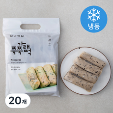 청년떡집 치아바떡 (냉동), 60g, 20개