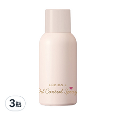 LUCIDO-L 樂絲朵 乾洗髮控油噴霧, 粉末配方 快速去油 自然清香, 108ml, 3罐