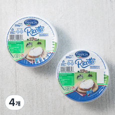 프란시아 리코타 치즈, 250g, 4개