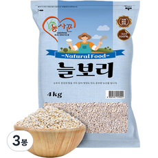 농사꾼 늘보리쌀, 4kg, 3개