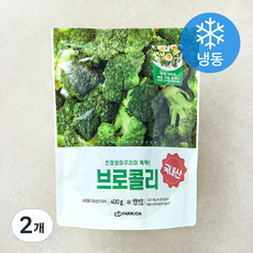 친정엄마꾸러미 뚝딱 브로콜리 (냉동), 2개, 400g