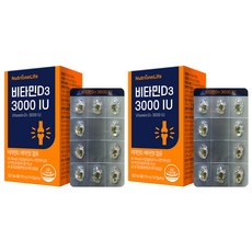 Nutrione 維生素 D3 3000 IU 6g, 60顆, 2個