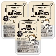 심플잇 현미포켓누룽지, 429g, 3개 429g, 3개