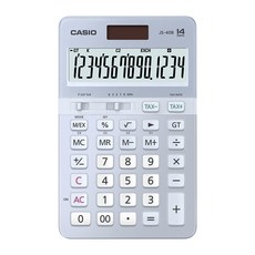 카시오 일반 계산기 JS-40B, 블루, 1개 블루, 1개