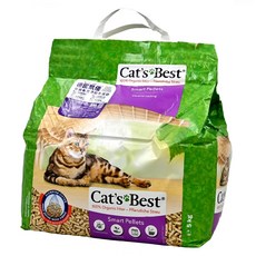 Cat's Best 特級無塵凝結木屑砂 紫標, 獨家粗顆粒技術 100%天然德國杉木, 5kg, 1包