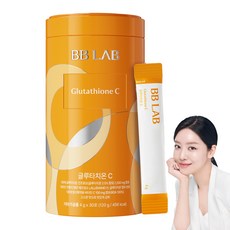 BB LAB 科研 穀胱甘肽&維他命C補充粉隨身包, 30條, 1罐